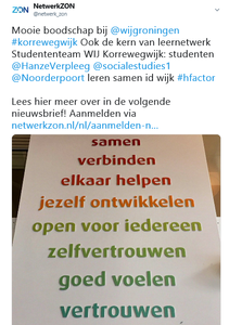 Tweet_leernetwerk_studententeam_wij_korrewegwijk_begin_2019_news_detail